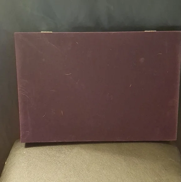 Elegant Purple Jewelry Display Case - Picture 3 of 3